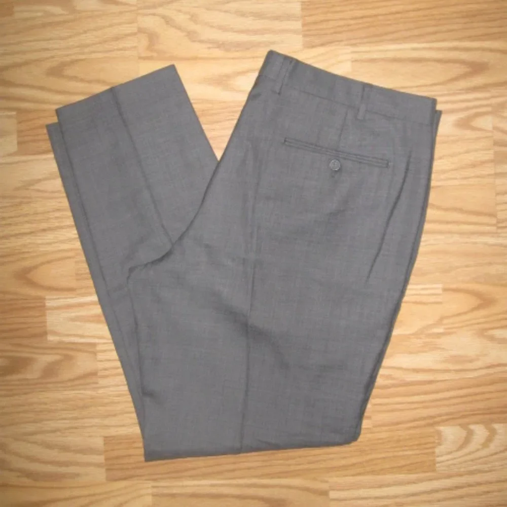 J. Crew Bowery Slim Fit Gray Dress Pants
